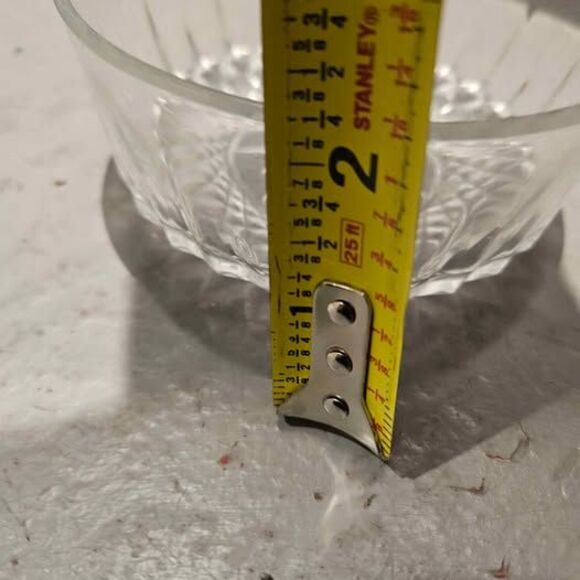 Arcoroc France Clear Glass Bowl 5" X 3" - Picture 6 of 6